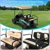 10L0L Universal Golf Cart Rear Seat Cover Dress UP Older Golf Cart Durable Breathable Material Fit Like a Glove for Yamaha EZGO and Club Car, Easy to