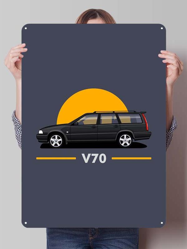 Volvo Metal Signs Classic Car Posters Home Decorations Custom Tinplate Sign for Garage Wall Art Decoration Room Ornaments Retro