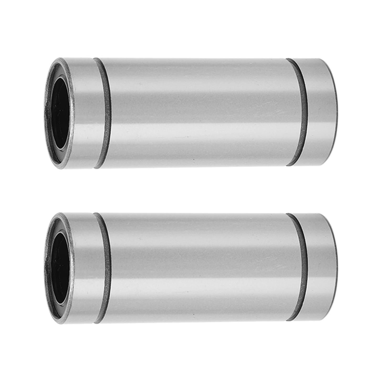 

2 шт. Підшипник лінійного переміщення сталевий 20 мм внутрішній діаметр 32 мм зовнішній діаметр 80 мм довжина LM20LUU для машинного обладнання