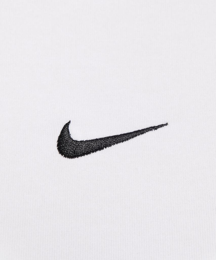 Nike Sportswear Chill Knit Crop T-Shirt W - White:Black / Fv5509-100