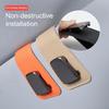 Magnetic Leather Eyeglass Hanger Clip Universal Car Sunglasses Holder Magnetic Eyeglass Hanger Clip For Cars Ticket Card Clip