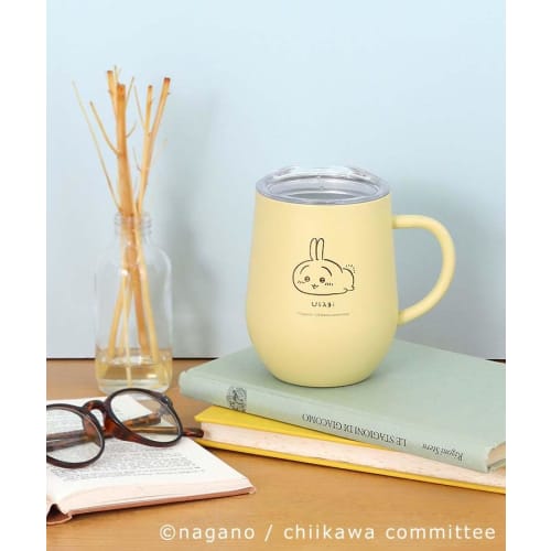 Marimo Craft Chiikawa Stainless Steel Mug with Lid (Rabbit)