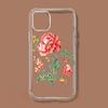 Flower Bud pattern Phone Case Transparent soft For iphone 11 13 12 14 x xs xr pro max mini plus
