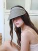 Sioleu Lea Raffia Sun Visor Hat_Grey