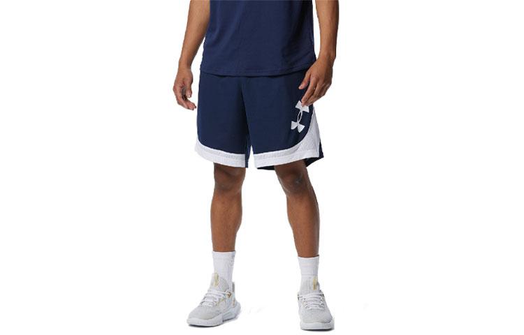 Under Armour Sports Shorts Men s Marine Blue White Moderate 1378332-410 XL