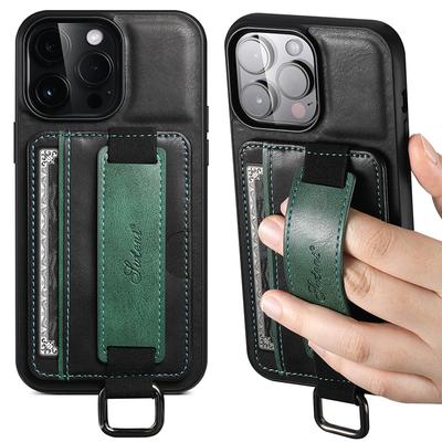 Leder-Handgelenksschlaufe für iPhone 16 Pro Max, Samsung S25 Ultra und Google Pixel 9