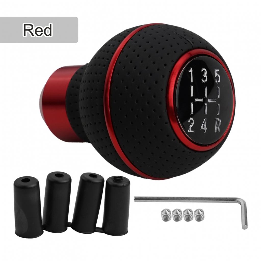 Premium lær 5-trinns girknott for de fleste manuelle biler og lastebiler