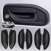 RXCARGO Door Handle Under Cover for Nissan Caravan NV350 Wide Narrow 2012 H24.6 Black Soft Rubber Scratch Protector Exterior Car Accessory 6