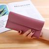 New Korean Japanese Style Women's Long Wallet - Large Capacity, Lychee Pattern, Coin Purse & Phone Holder.