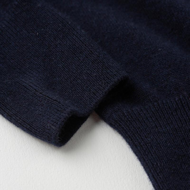 Snoford Men's 100% Cashmere Half-Zip Knit Sweater