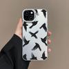 Birds In Flight Laser Phone Case For iPhone 13 Mini 14 Pro Max 16 15 Pro Max Plus 12 11 Pro Max Shockproof Back Cover Fundas