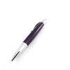 Les Trésors De Lily [J3252] - Stylo créateur 'Académie' violet argenté - 11 cm