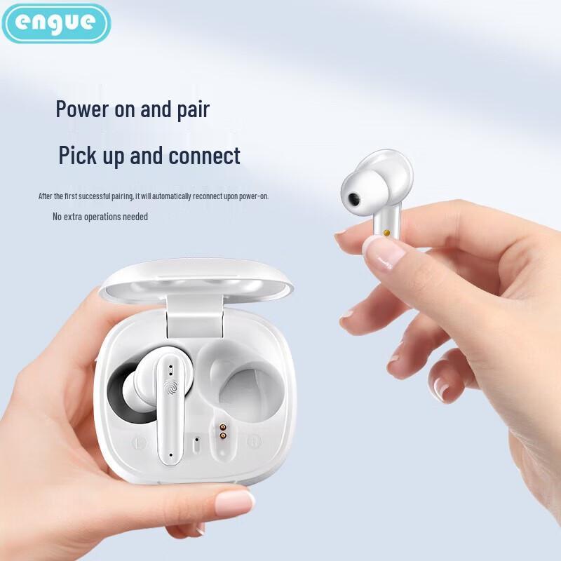 ENGUE EG-AP09 Dual-Mic ENC Noise Cancelling Bluetooth In-Ear Earphones