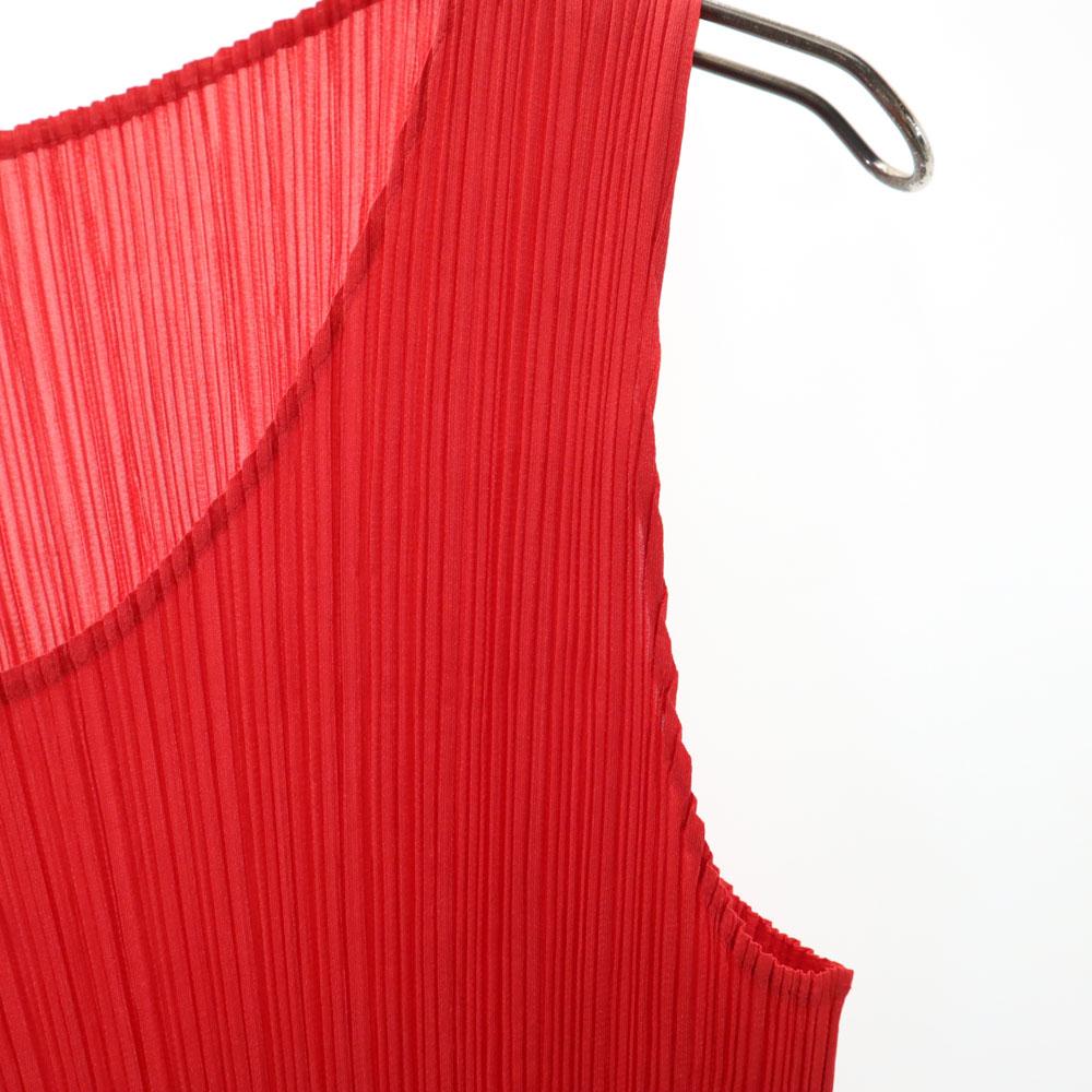 PLEATS PLEASE 90s Issey Miyake Made in Japan Old Tank top Women Used