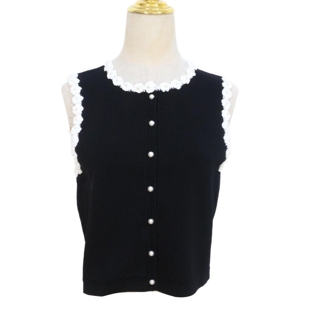 Lafite's New Spring/Summer French Floral Knit Vest Cardigan & Skirt Set