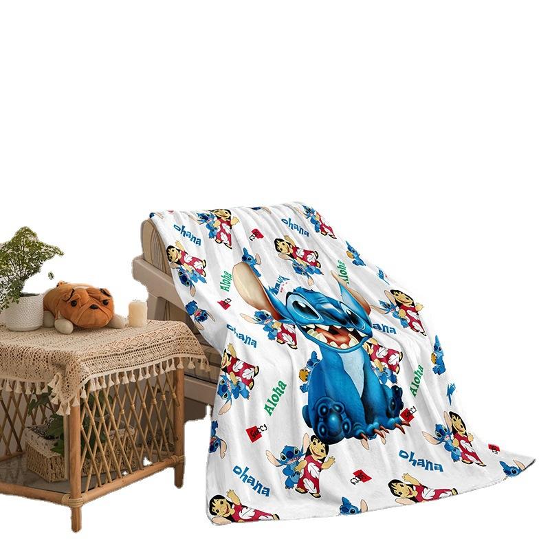 Cartoon Stitch Series Double-Sided Flannel 3D Digital Printing Blanket Blanket