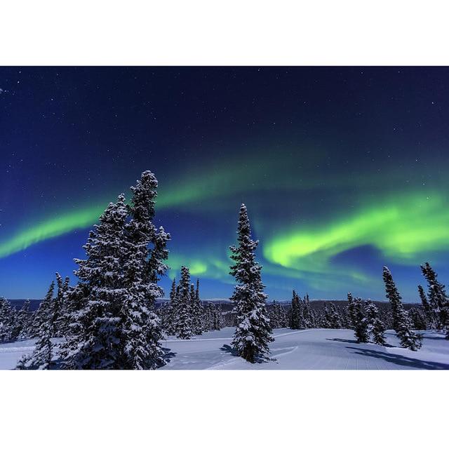 DIY 5D Diamond Painting Aurora Diamond Embroidery Landscape Cartoon Cross Stitch