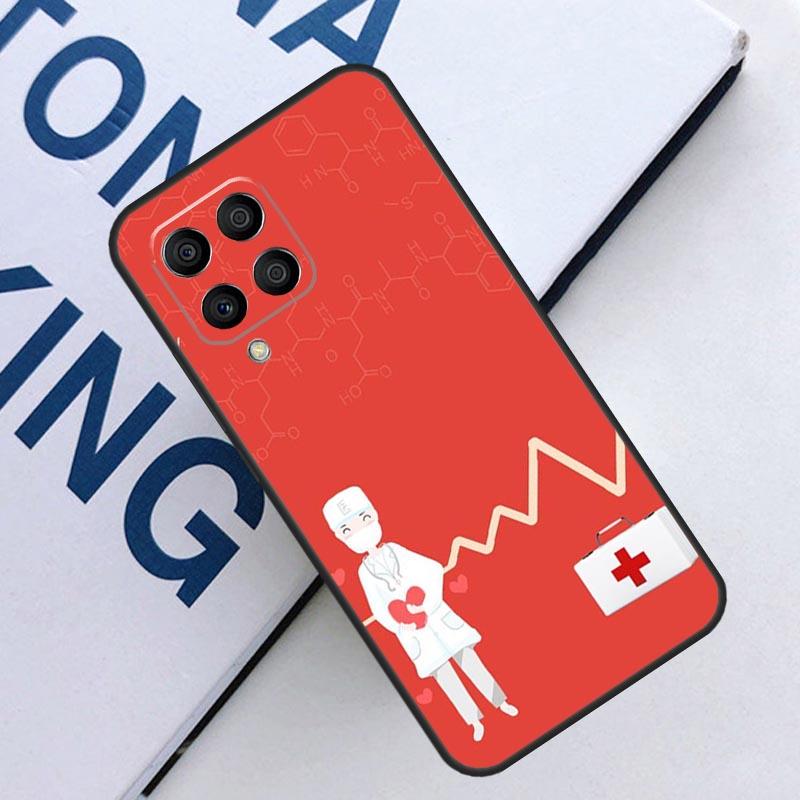 

Cartoon Medicine Doctor Nurse For Samsung Galaxy M16 M06 M33 M13 M35 M53 M11 M21 M31 M55 M15 M14 M34 M54 M12 M32 M52 Case Samsung M31