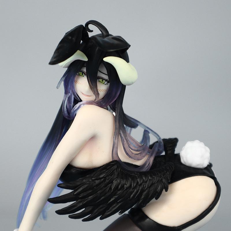 Anime OVERLORD Figure Albedo Action Figures Bunny Girl Desktop Cute Decorations Hentai Adult Toys Hobbies Sexy Figures Boy Gifts