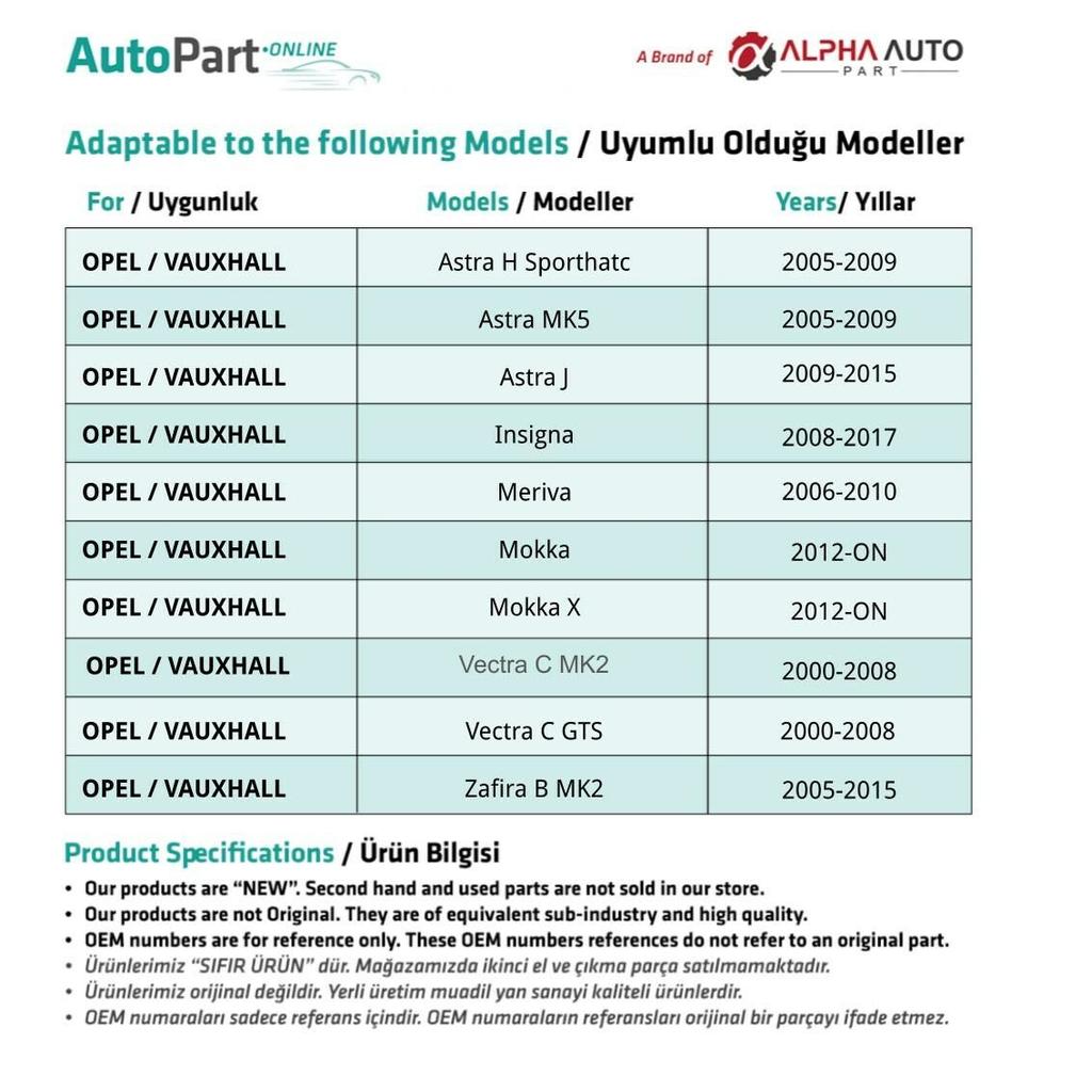 Thermostat Water Hose Pipe Connector for Opel Zafira B MK2, C MK3, C Touring