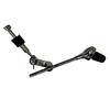 Universal Drum Set Hi-Hat and Cymbal Extension Stand with Clamp and Long Arm