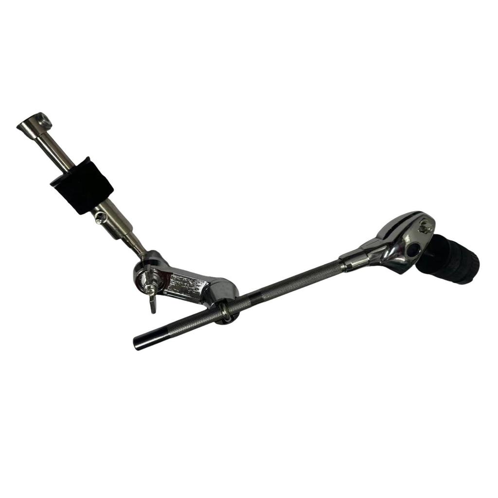 Universal Drum Set Hi-Hat and Cymbal Extension Stand with Clamp and Long Arm