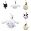 Adorable Plush Toy Gift Cute Round Kuromi Melody Cinnamoroll Pudding Bear
