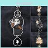 Scp Foundation Acrylic Keychain Bag Pendant Plague Doctor Accessories Unisex Stylish Design