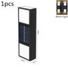 4pcs Solar Wall Lamp Outdoor Waterproof Solar Powered Light UP and Down Illuminate Home Garden Porch Yard Garage Decoration