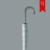 Waterproof Umbrella, Double-Sized Reinforced Long-Handled Umbrella for Men, Wind-Resistant, Extra-Large Straight Umbrella for Three People, Can Be