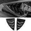 2pcs Car Rear Window Shutter Cover Trim Window Louver Side Vent Trim For Tesla Model 3 Model Y 2017-  Accessories