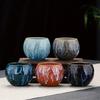 Ceramic Chinese Tea Cup Set Traditional Five Elements Master Cup High-End Kung Fu Tea Set Japanese Teacups With Present Box