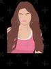 Selena Gomez Lineless Illustration Oversized T-Shirt