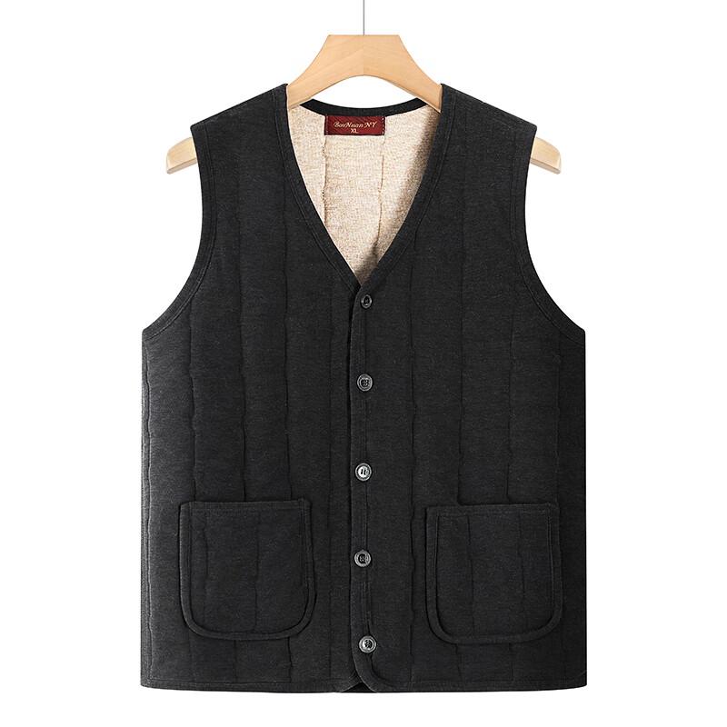 YUZHAOLIN Men's Padded Winter Warm Vest