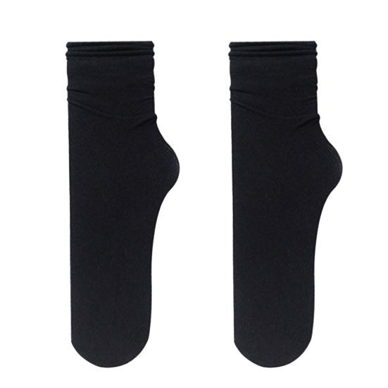 Socks High Elasticity Moisture Wicking Comfortable Pure Color Summer Mid Tube Socks for Adult