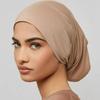 Premium Soft Muslim Hijab Underscarf Caps Cotton Stretch Turban Cap Islamic Underscarf Bonnet Headscarf Headband Islamic Turbans