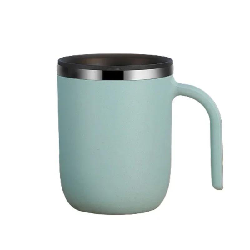 Coffee Cup Stainless Steel Mug Minimalist Style Insulated Large Capacity Milk Container Heat Insulated Environmental Friendly