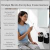 Plastic Toothbrush Holders for Bathroom | Wall Mounted Toothbrush Holder | Toothbrush Holders for Toothbrushes