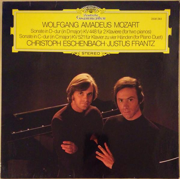 

LP Record CHRISTOPH ESCHENBACH, JUSTUS FRANTZ - Mozart Sonate Fur Zwei Klaviere D-d 2530285 DEUTSCHE GRAMMO 1972 Germany Classical Used