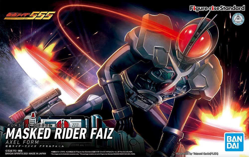 Bandai Hobby Камен Райдер Файз Форма Аксель Камен Райдер Файз Bandai Spirits Hobby Стандартная Модель Набор Фигурка Figure-rise
