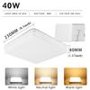 Ultra Thin Led Ceiling Lamps LED Square Round Panel Lamp 72W 50W Surface Mount Ceiling Light Fixtures for Living Room Bedroom