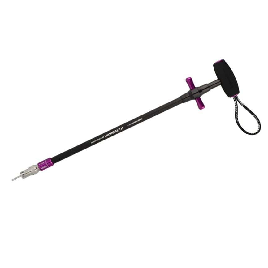 

Studio Ocean Mark HOOK REMOVER HR380M-TH Pro Hook Remover, Hook Releaser, PP, Pro Purple