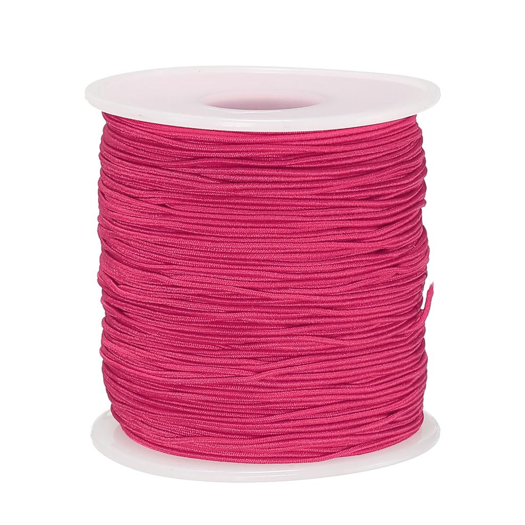 Uxcell Elastic Cord Stretchy String 0.8mm 109 Yards for Crafts Jewelry Making Bracelets Necklaces Beading DIY
