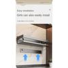 Gun Gray Kitchen Storage Rack Seasoning Rack Free Storage Can Wall Mounted Multifunctional Seasoning Rack