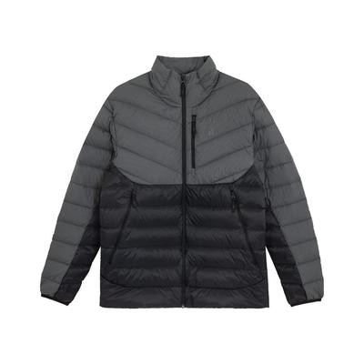 Season Nrp Down Jacket Color Block Loose Fit Stand Collar Down Jacket Men Jacket Black 524283-01