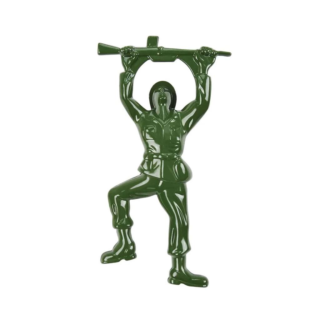 Jedinečný otvírák na láhve Zábavný otvírák na láhve ve tvaru vojáka Kreativní a zábavný zelený armádní otvírák na láhve pro pivní nadšence