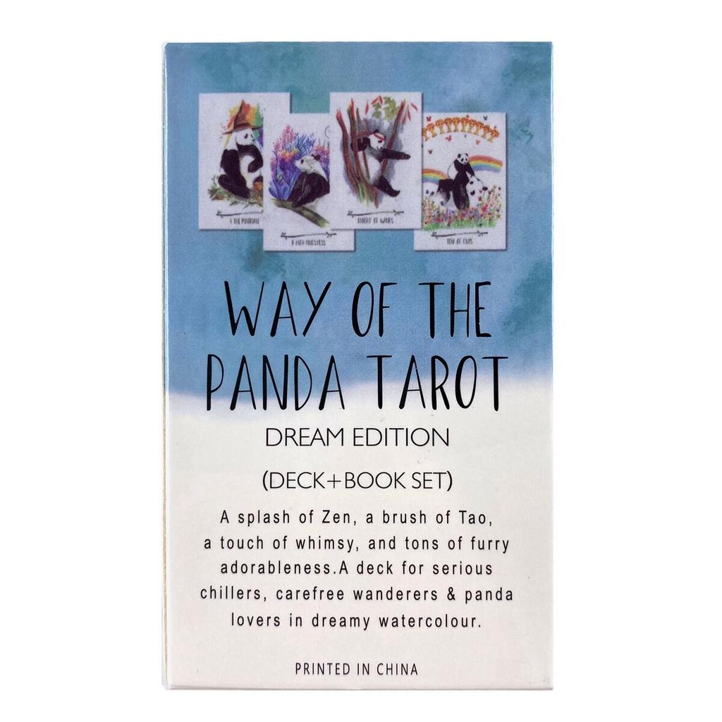 10.3*6cm Way Of The Panda Tarot Deck Fortune-telling Prophecy Oracle Cards