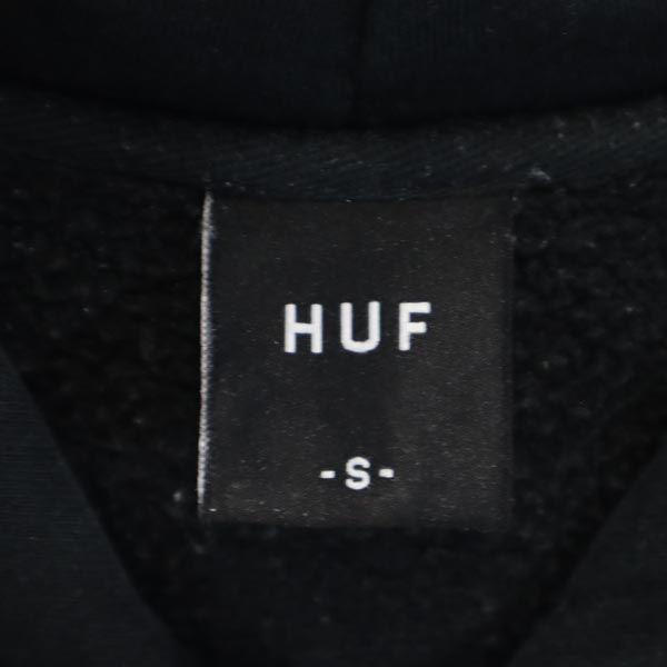 HUF Logo print Long sleeve Sweatshirts S Fleece-lined pullover sweatshirt Men's Used