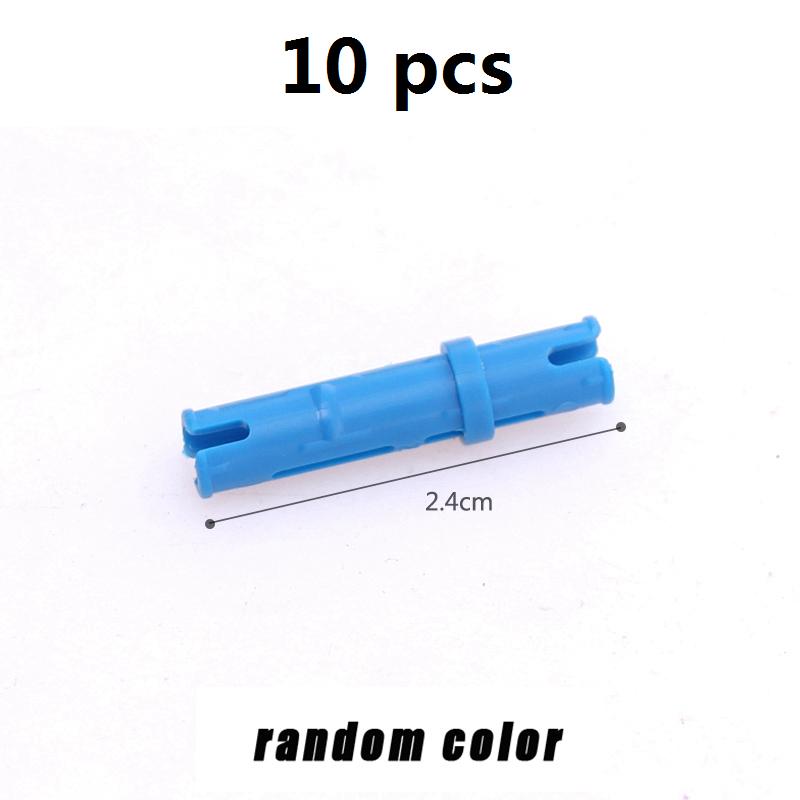 10PCs Bolt Pin Moc High-tech Parts DIY Building Blocks Attachments Bricks Early Education Toys Compatible With Lego 2780 6628