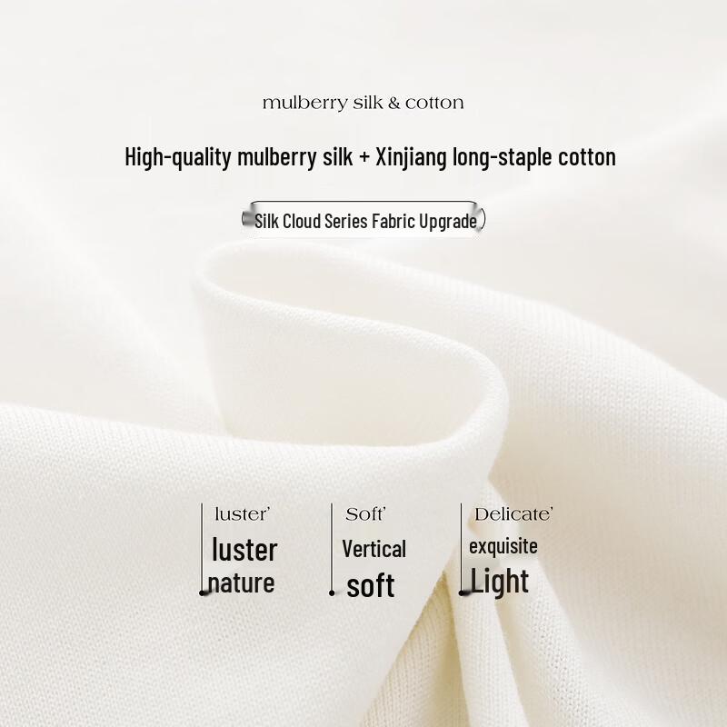Komong Boca Silk Blend Heart Embroidered Knit T-Shirt